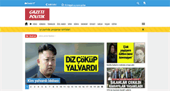 Desktop Screenshot of gazetepolitik.com